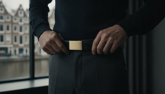 Waarom een automatic buckle leather belt de nieuwe standaard is voor de moderne man