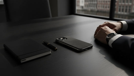 Iphone hoesje voor de zakenman: waarom alcantara de nieuwe standaard is