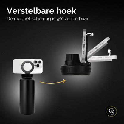 Stalen Waterfles met MagSafe Ring