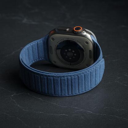 Alcantara Apple Watch Bandje