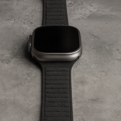 Alcantara Apple Watch Bandje