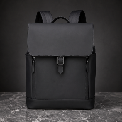 Business Backpack - Rugtas voor heren - Vegan Leer