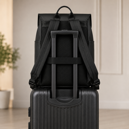 Business Backpack - Rugtas voor heren - Vegan Leer