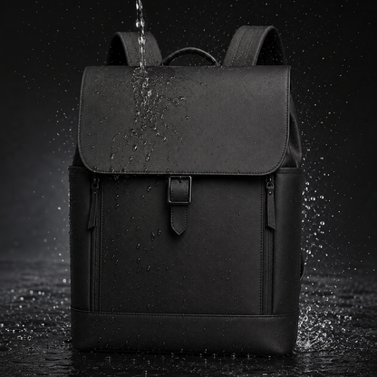 Business Backpack - Rugtas voor heren - Vegan Leer