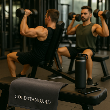 Microvezel Sporthanddoek met Rits