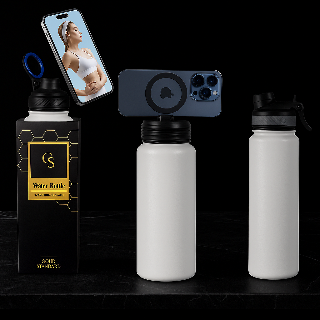 Stalen Waterfles met MagSafe Ring