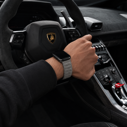 Alcantara Apple Watch Bandje – Italiaans Alcantara – Luxe Comfort & Design