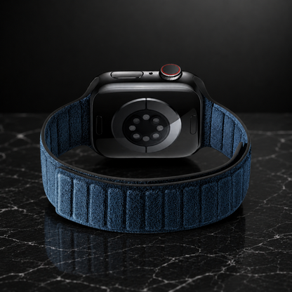 Alcantara Apple Watch Bandje – Italiaans Alcantara – Luxe Comfort & Design