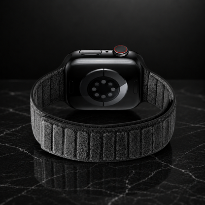 Alcantara Apple Watch Bandje – Italiaans Alcantara – Luxe Comfort & Design