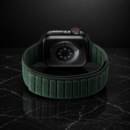 Alcantara Apple Watch Bandje – Italiaans Alcantara – Luxe Comfort & Design