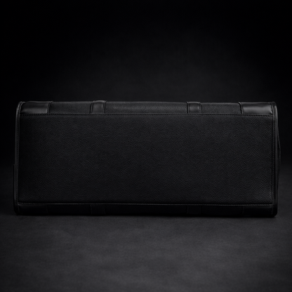 Vegan Leer Weekendtas - Weekendbag Vegan Leather - Zwart