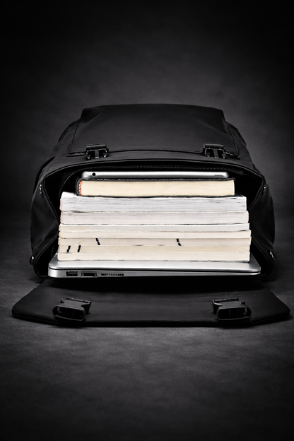 Backpack - Rolltop Rugzak - Rugtas voor Mannen - Waterproof & Krasbestendig