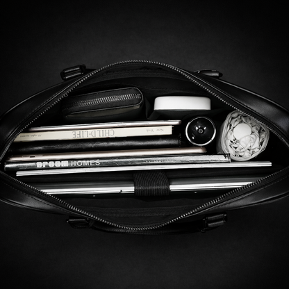 Laptoptas - Aktetas - Laptoptas Mannen - Vegan Leer