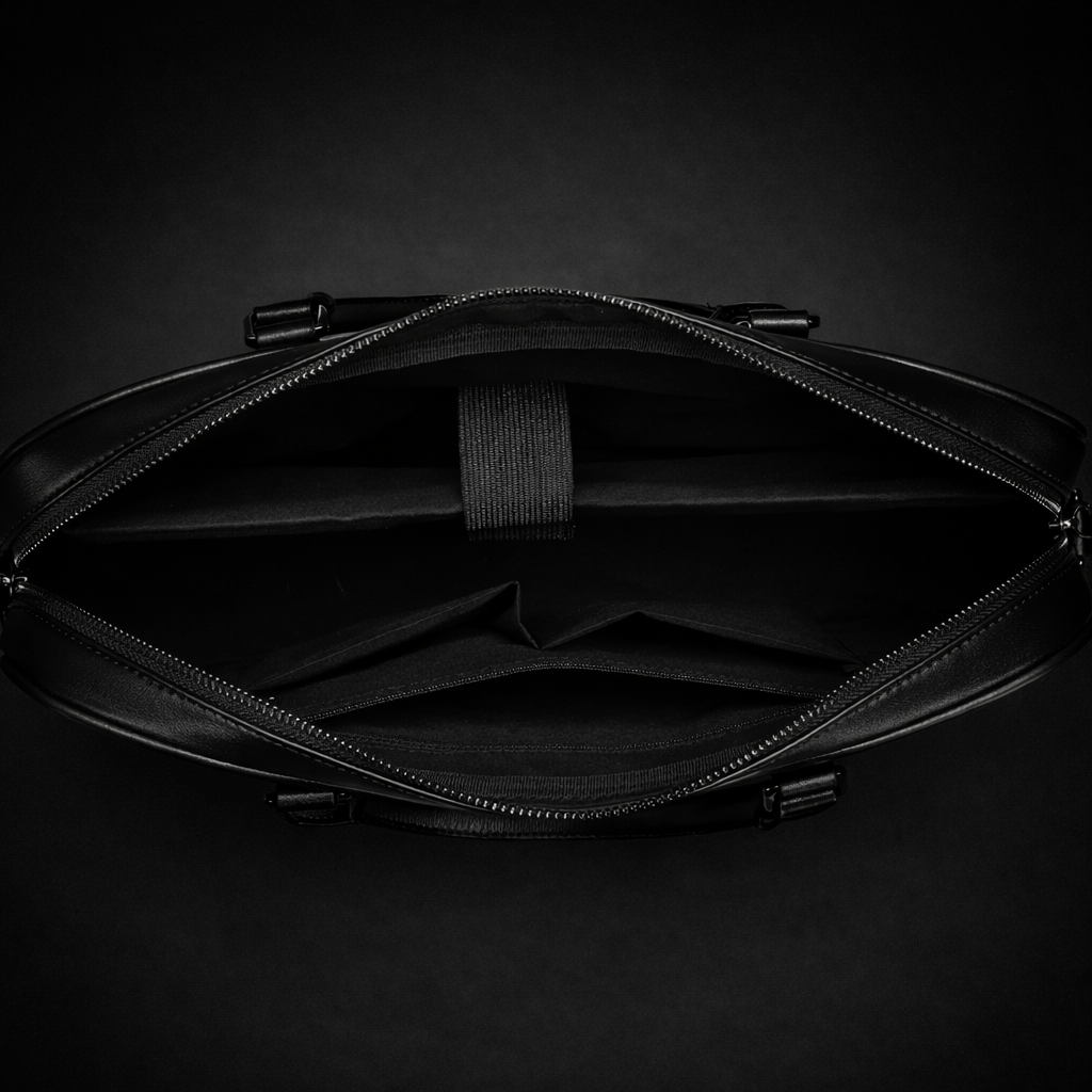 Laptoptas - Aktetas - Laptoptas Mannen - Vegan Leer