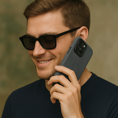 Alcantara Iphone Hoesje