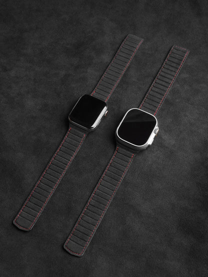 Alcantara Apple Watch Bandje