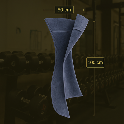 Microvezel Sporthanddoek met Rits